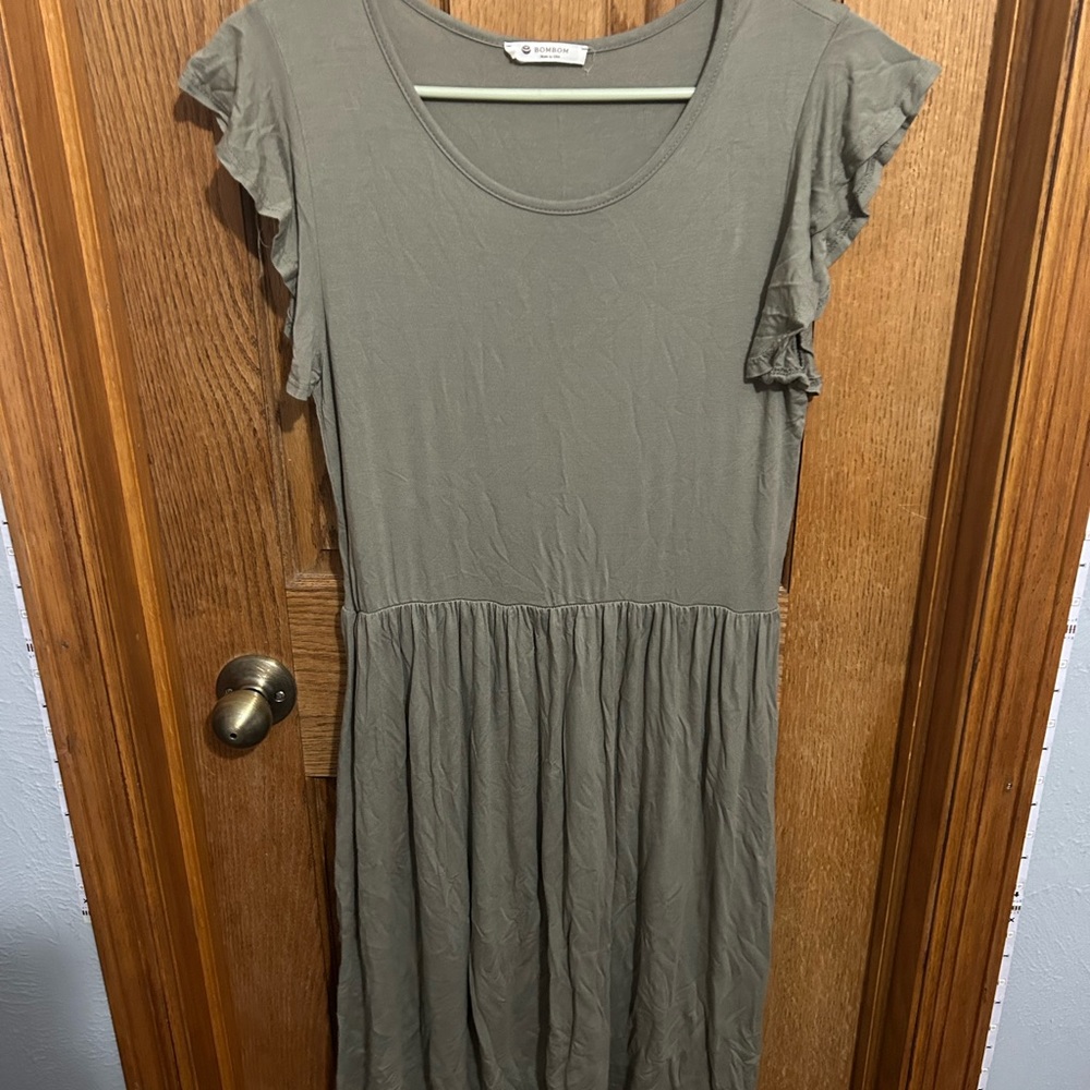 bom bom knee length dress